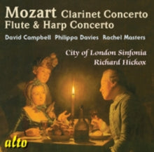 David Campbell Etc / Hickox: Mozart Clarinet / Flute & Harp Concertos - CD