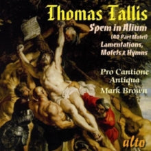 Pro Cantione Antiqua: Tallis Favourite Choral / Spem In Alium Etc - CD
