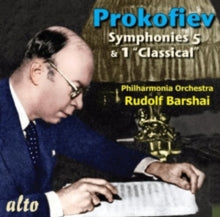 Philharmonia / Rudolf Barshai: Prokofiev Syms 5 & 1 - CD