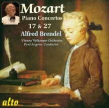 Alfred Brendel / Vienna Symphony Or: Mozart Pno Concs 17. 27 - CD