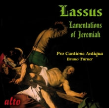 Pro Cantione Antiqua: Lassus Lamentations Easter Week - CD