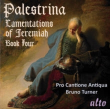 Pro Cantione Antiqua: Palestrina Lamentations Of Jeremiah Book IV - CD