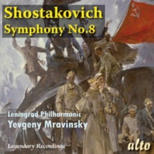 Yevgeni Mravinsky / Leningrad Philharmonic: Shostakovich Symphony 8 - CD