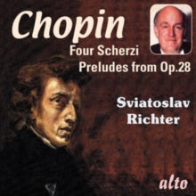 Sviatoslav Richter: Chopin 4 Scherzi 13 Selected Preludes - CD