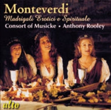 Consort Of Musicke / Kirkby / Tubb / Rooley: Monteverdi Madrigale Erotici E Spirituale - CD