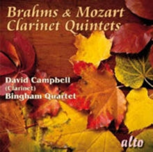 David Campbell / Bingham Qt: Brahms & Mozart Clarinet Quintets - CD