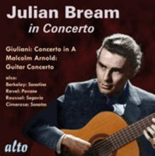 Julian Bream: Guitar Concertos & More: Giuliani / Arnold / Berkeley Sonatina / Cimarosa / Roussel - CD