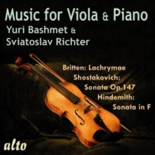 Yuri Bashmet / Sviatoslav Richter: Music For Viola & Piano - CD