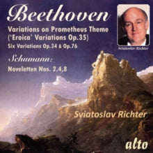 Sviatoslav Richter: Beethoven Piano Variations Incl Eroica Etc - CD