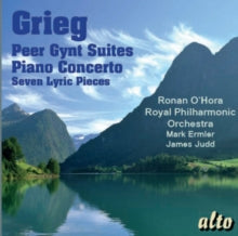 Ronan Ohora (pno) / R.p.o / Mark Ermler / James Judd: Grieg: Piano Concerto / Peer Gynts Suites 1.2 / Lyric Pieces (Sel) - CD