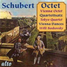 Vienna Octet / Tokyo 4tet / Willi Boskovsky: Schubert: Octet / Quartettsatz / Viennese Dances - CD