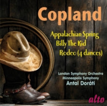 Lso / Minneapolis Orchestra / Dorati: Copland: Appalachian Spring / Billy The Kid / Rodeo (4 Dances) - CD