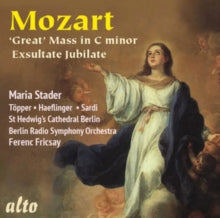 Maria Stader / Berlin Rias / Ferenc Fricsay: Great Mass In C Minor K427 / Exsultate Jubilate - CD