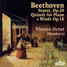 Vienna Octet (members): Beethoven Septet Op.20 / Quintet For Piano & Winds Op.16 - CD