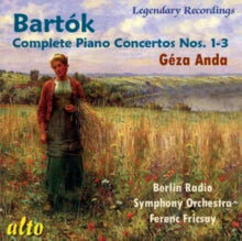 Geza Anda / Berlin R.s.o / Fricsay: Bartok Pianos Concertos Complete Nos. 1 To 3 - CD