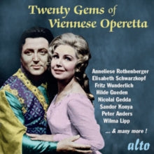 Rothenberger / Wunderlich / Gueden / Schwarzkopf / Gedda / Etc Etc: Twenty Gems Of Viennese Operetta - CD