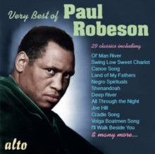 Paul Robeson: Very Best Of Paul Robeson: Ol Man River. Spirituals. Canoe Song. (29 Tracks) - CD