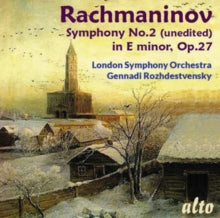 Gennadi Rozhdestvensky / L.s.o: Rachmaninov 2nd Symphony (Unedited Over 66 Minutes) - CD