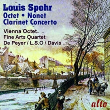 Vienna Octet / De Pay / Lso / Davis / Finearts: Spohr Octet / Clarinet Concerto #1 / Nonet - CD