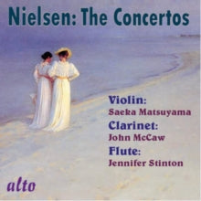 Saeka Matsuyama / J. Mccaw / J.stinton: Nielsen: Complete Concertos: Violin / Clarinet / Flute - CD