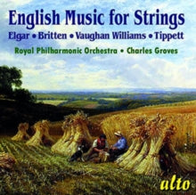 Rpo / Charles Groves (pgn Rosette): English Music For Strings: (Elgar Seren / Britten Bridge Vars / Rvw Tallis Fant / Tippett Corelli Va - CD