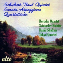Richter / Borodin Qt / D.shafran / Tokyo Qt: Schubert: Trout Quintet / Sonata Arpeggione / Quartettsatz - CD