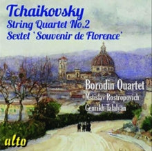 Borodin Quartet / Mstislav Rostropovich: Tchaikovsky: String Quartet No.2 / Souvenir De Florence (Sextet) - CD