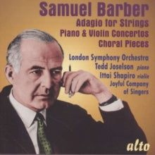 Lso / Jjoselson / Ittai / Joyful Company: Barber: Adagio / Piano Conc / Violin Conc / 4 Short Choral - CD