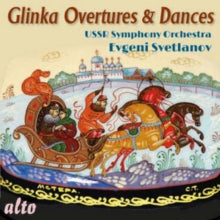 Ussr Symphony / Evgeni Svetlanov: Glinka: Overtures & Dances: Ruslan & Lyudmila / Summer Night Madrid / Jota Aragonese / Ivan Susanin - CD