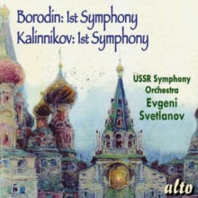 Ussr Symphony / Svetlanov: Borodin & Kalinnikov 1st Symphonies - CD