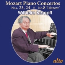 Wilhelm Kempff / Bpo / Leitner: Mozart Piano Concertos 23. 24. 8 Lutzow - CD