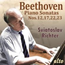 Sviatoslav Richter: Beethoven Piano Sons 12 Funeral. 17 Tempest. 22. 23 Appassionata - CD
