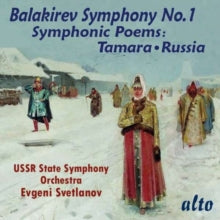 Ussr Symphony / Evgeni Svetlanov: Balakirev: Symphony No.1 / Russia / Tamara - CD
