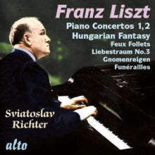 Sviatoslav Richter / Kondrashin / Lso: Liszt Piano Concertos 1.2. Hungarian Fantasy. Solo Pieces Budapest Etc - CD