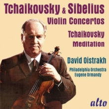 David Oistrakh: Tchaikovsky & Sibelius Violin Concs & Meditation From Souvenir - CD
