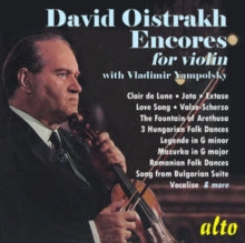 David Oistrakh / Various Artists: David Oistrakh: Encores - Werke Von Debussy. Ysayw. Prokofieff U.A. - CD