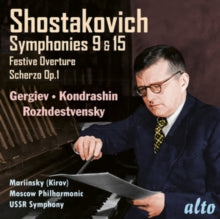 Valery Gergiev / Lso / Melodiya: Shostakovich: Symphonies No.9 & No.15 - CD
