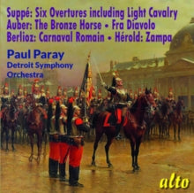 Paul Paray / Detroit S.o: Suppe & Fav French Overtures - CD