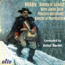 Minneapolis Orchestra / Philharmonia Hungarica / Chicago Symphony Orchestra / Antal Dorati: Zoltan Kodaly: Hary Janos Suite / Dances Of Galanta / Peacock Variations / Dances Of Marosszek - CD