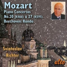 Sviatoslav Richter: Mozart Concertos 20. 27 & Beethovens Rondo - CD