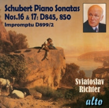 Sviatoslav Richter: Schubert: Piano Sonatas Nos.16 & 17. Impromptu No.2 - CD