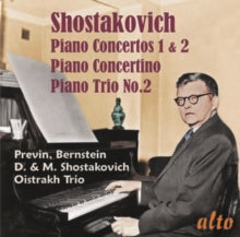 Previn / Bernstein Etc Pno / Oistrakh Trio: Shostakovich Piano Concs 1 & 2 / Concertino / Pno Trio 2 - CD