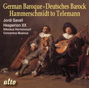Jordi Savall / Hesperion Xx / Nikolaus Harnoncourt / Concentus Musicus: German Baroque: From Hammerschmidt To Telemann - CD