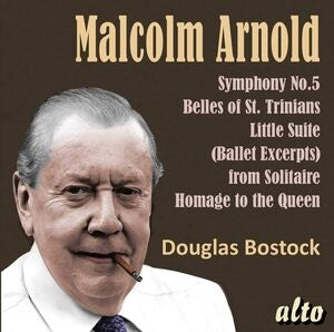 Douglas Bostock / Munich Philharmonic Orchestra / Royal Aarhus / Academy Symphony Orchestra: Malcolm Arnold Symphony No.5 / Belles Of St.TrinianS. Divertimento No.2. Machines Etc - CD
