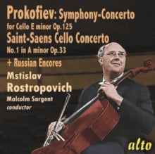 Mstislav Rostropovich: Rostropovich: Concertos (Prokofiev. Saint-Saens) + Russian Encores - CD