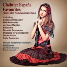 Paul Paray / Detroit S.o: Chabrier Espana ! (Favourites Incl. Fete Polonaise + / Lalo Namouna - CD