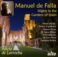 Alicia De Larrocha: Falla: Nights In Gardens / Favourite Piano Music - CD