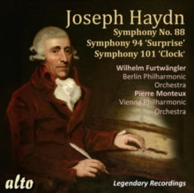 Furtwangler / Monteux Conducting: Haydn Symphonies 88. 94. 101 - CD