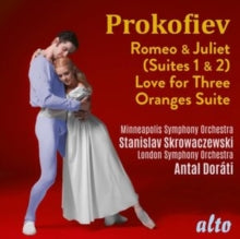 Stanislaw Skrowaczewski Minneapolis Symphony Orchantal Dorati / London Symphony Orchestra: Prokofiev: Romeo And Juliet - Suites Nos.1 & 2 - CD