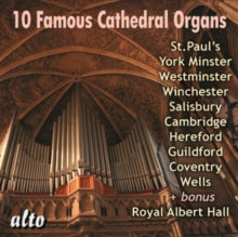David Hill / Stephen Cleobury / Francis Jackson / Simon Preston / Roy Massey / Noel Rawsthorne / Uk: 10 Famous Cathedral Organs (Recorded By Legendary Sound Engineers) - CD